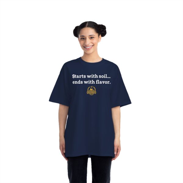 Bradshaw Family Farms - "Starts with Soil...Ends with Flavor" T-Shirt (Grass Farmer Item) - Image 8