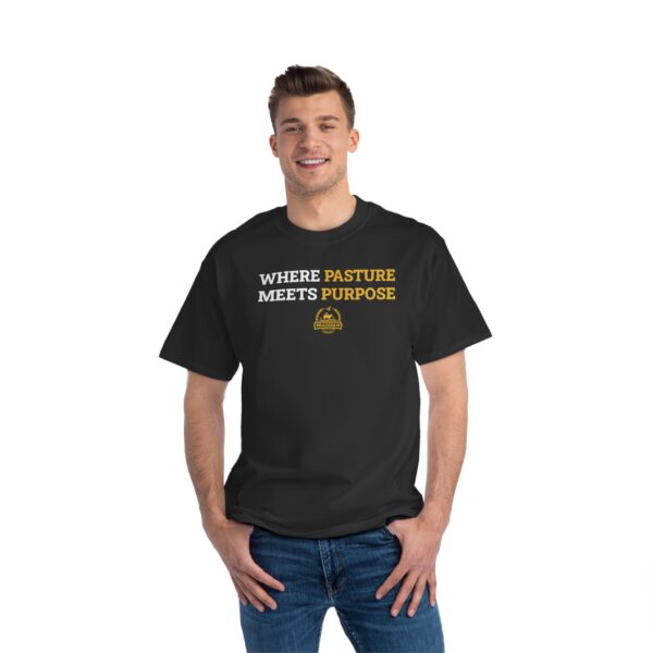 Bradshaw Family Farms - "Where Pasture Meets Purpose" with Icon T-Shirt (Grass Farmer Item) - Image 11