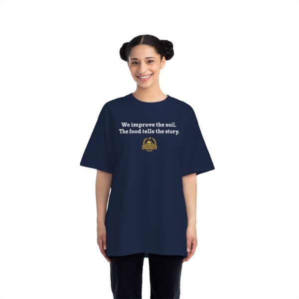 Bradshaw Family Farms - "We Improve the Soil. The Food Tells the Story." T-Shirt  (Grass Farmer Item) - Image 8