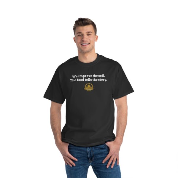 Bradshaw Family Farms - "We Improve the Soil. The Food Tells the Story." T-Shirt  (Grass Farmer Item) - Image 11